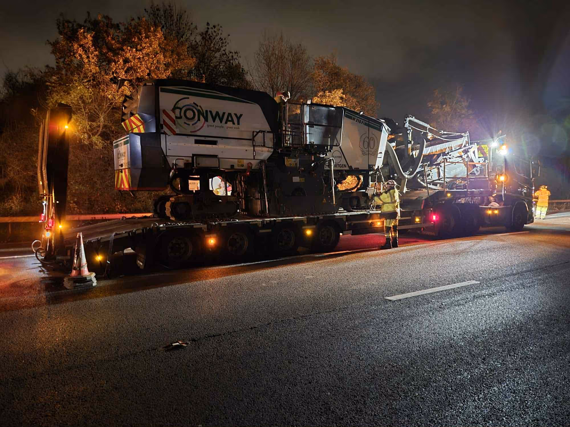 ABM Road Planings loading operations